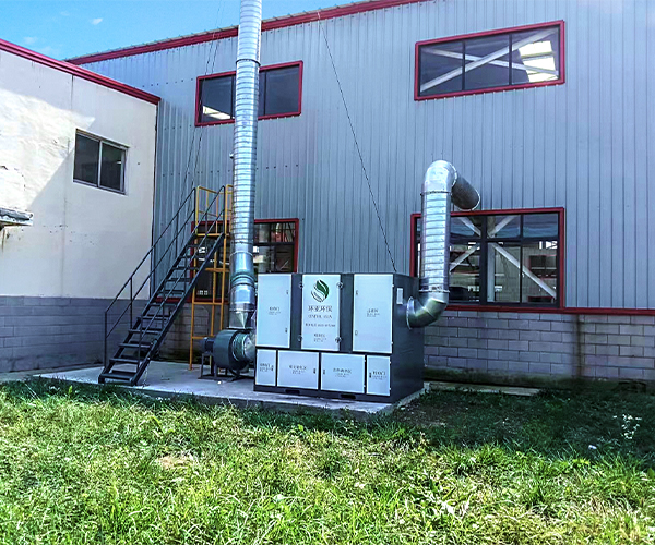 煙臺某機(jī)電設(shè)備制造企業(yè)VOCs廢氣處理實(shí)踐案例